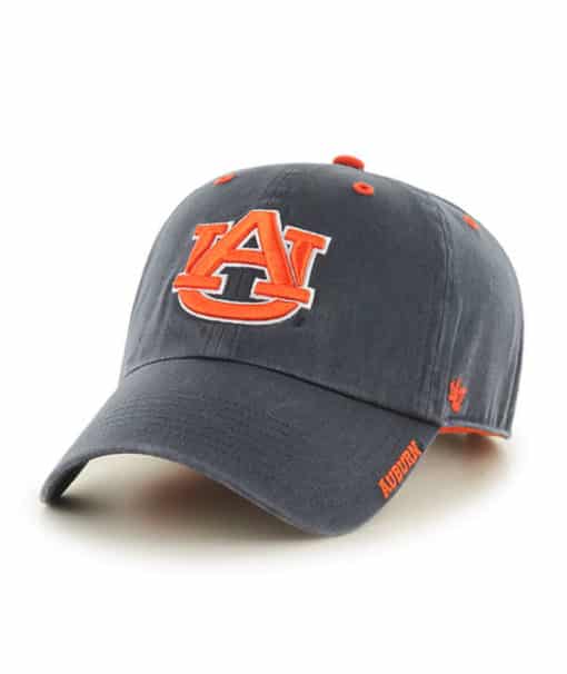 Auburn Tigers 47 Brand Ice Vintage Navy Clean Up Adjustable Hat