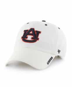 Auburn Tigers 47 Brand White Ice Clean Up Adjustable Hat