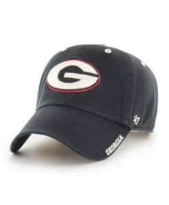 Georgia Bulldogs 47 Brand Black Ice Clean Up Adjustable Hat