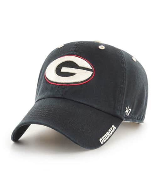 Georgia Bulldogs 47 Brand Black Ice Clean Up Adjustable Hat