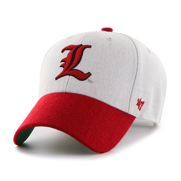 Louisville Cardinals Munson MVP Gray 47 Brand Adjustable Hat