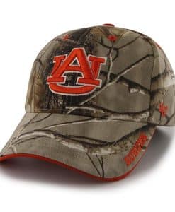 Auburn Tigers 47 Brand Camo Realtree Frost Adjustable Hat