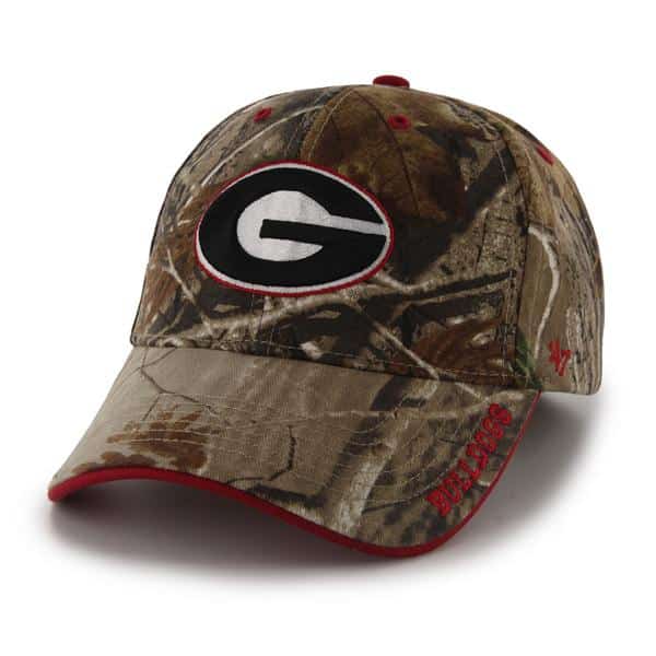 Georgia Bulldogs 47 Brand Camo Realtree Frost Adjustable Hat