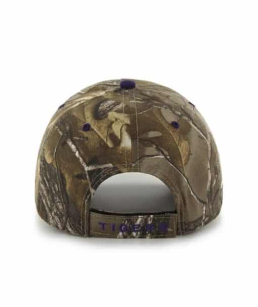 Louisiana State Tigers LSU 47 Brand Realtree Camo Frost MVP Adjustable Hat - Image 2