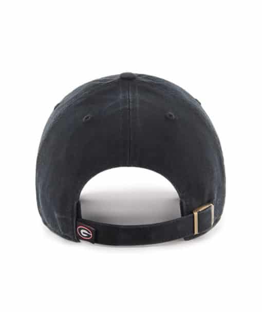 Georgia Bulldogs 47 Brand Black Clean Up Adjustable Hat - Image 2