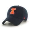Illinois Fighting Illini 47 Brand Navy Clean Up Adjustable Hat