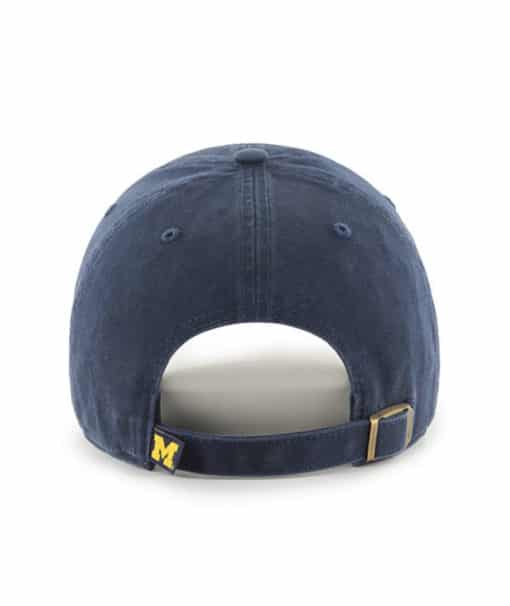 Michigan Wolverines 47 Brand Navy Clean Up Adjustable Hat - Image 2