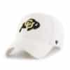 Colorado Buffaloes 47 Brand White Clean Up Adjustable Hat