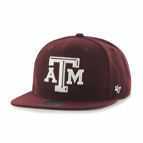 Texas A&M Aggies Sure Shot Dark Maroon 47 Brand Adjustable Hat ...