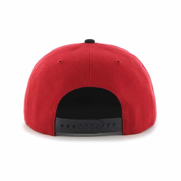 Louisville Cardinals 47 Brand Red Black Sure Shot Snapback Adjustable Hat -  Detroit Game Gear