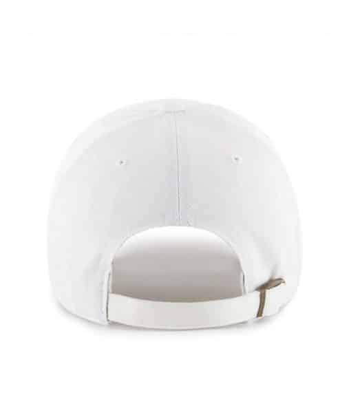 Clemson Tigers 47 Brand Vintage White Clean Up Adjustable Hat - Image 2
