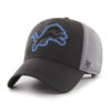 Detroit Lions 47 Brand Arlo Black Gray MVP Adjustable Hat