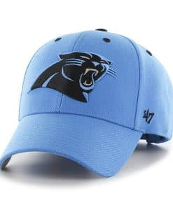 Carolina Panthers Audible MVP Glacier Blue 47 Brand Adjustable Hat