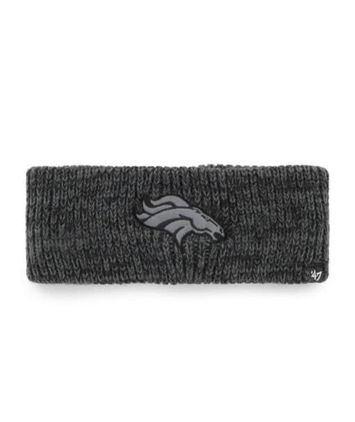 Denver Broncos Women's 47 Brand Black Arctic Meeko Knit Headband