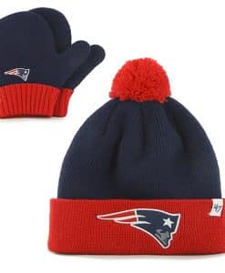 New England Patriots Bam Bam Set Light Navy 47 Brand INFANT Hat