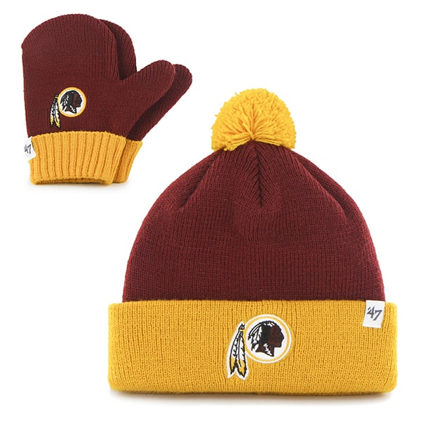 Washington Redskins Bam Bam Set Razor Red 47 Brand INFANT Hat