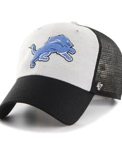Detroit Lions Belmont Clean Up Black 47 Brand Adjustable Hat