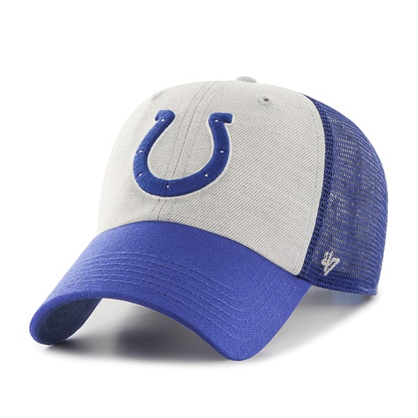 Indianapolis Colts Belmont Clean Up Royal 47 Brand Adjustable Hat ...