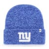 New York Giants 47 Brand Blue Brain Freeze Cuff Knit Hat