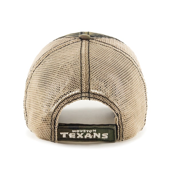 Casquette '47 Brand Houston Texans Camouflage Woodland - Taille Moyenne Ajustée - Neuf Avec Étiquette