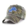 Detroit Lions 47 Brand Cargo Camo Clean Up Adjustable Hat