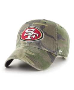 San Francisco 49ers 47 Brand Cargo Camo Clean Up Adjustable Hat