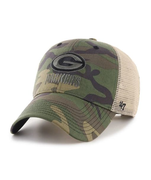 Green Bay Packers 47 Brand Camo Branson MVP Adjustable Hat