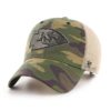 Kansas City Chiefs 47 Brand Green Camo Branson Mesh MVP Adjustable Hat