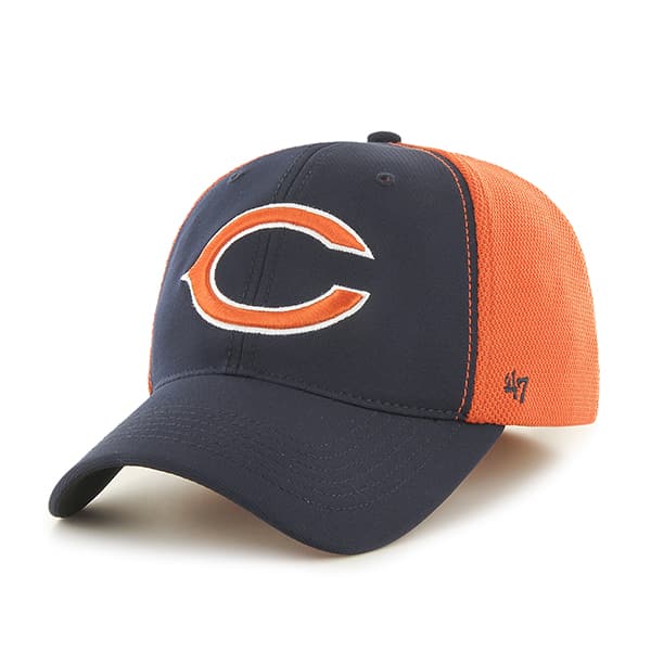 Chicago Bears Draft Day Closer Navy 47 Brand Stretch Fit Hat Detroit