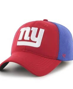 New York Giants Draft Day Closer Red 47 Brand Stretch Fit Hat