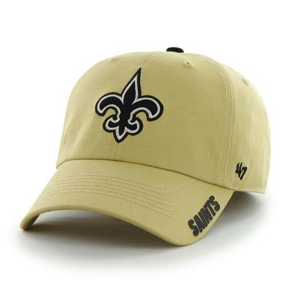 New Orleans Saints Elko Clean Up Light Gold 47 Brand Adjustable Hat ...