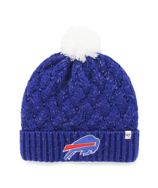 Buffalo Bills Women's 47 Brand Blue Fiona Cuff Knit Hat