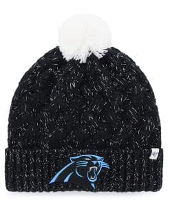 Carolina Panthers Fiona Cuff Knit Black 47 Brand Womens Hat