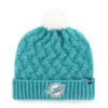 Miami Dolphins Women's 47 Brand Neptune Fiona Cuff Knit Hat