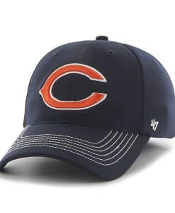 Chicago Bears 47 Brand Navy Closer Stretch Fit Hat