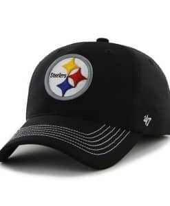 Pittsburgh Steelers Game Time Closer Black 47 Brand Stretch Fit Hat