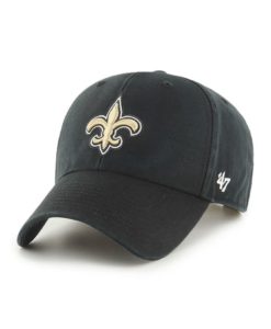 New Orleans Saints 47 Brand Black Legend MVP Adjustable Hat