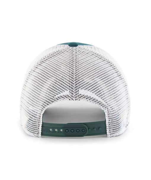 Philadelphia Eagles 47 Brand Pacific Green Highline White Mesh Snapback Hat - Image 2