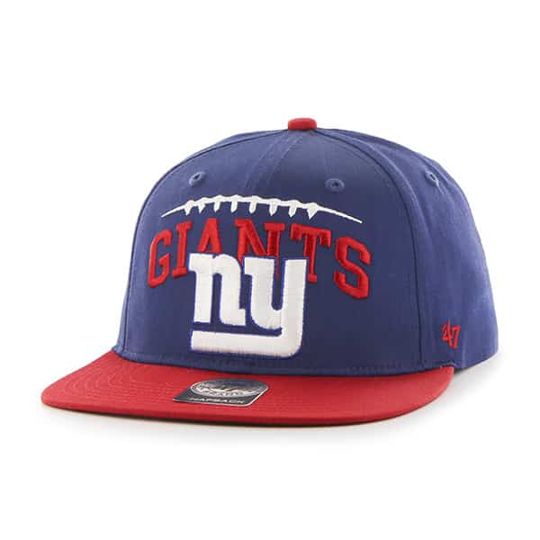 New York Giants Laces Out Captain Royal 47 Brand KID Hat
