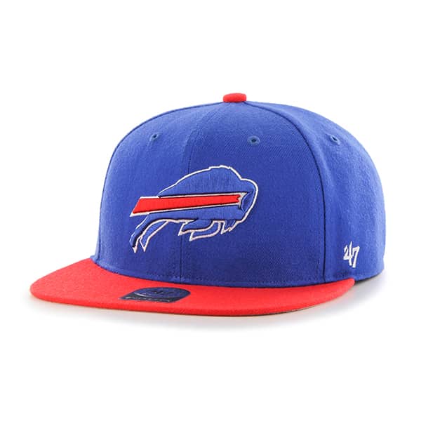 Buffalo Bills Lil Shot Two Tone Captain Sonic Blue 47 Brand YOUTH Hat ...