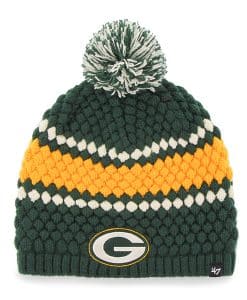 Green Bay Packers Women's 47 Brand Dark Green Leslie Beanie Hat