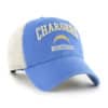 San Diego Chargers 47 Brand Blue Raz Clean Up Mesh Snapback Hat