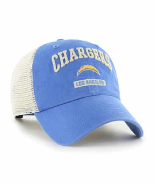 San Diego Chargers 47 Brand Blue Raz Clean Up Mesh Snapback Hat