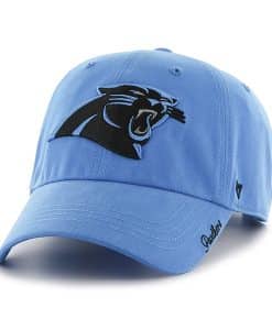 Carolina Panthers Miata Clean Up Glacier Blue 47 Brand Womens Hat