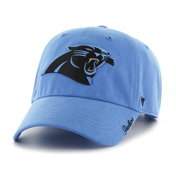 Carolina Panthers Miata Clean Up Glacier Blue 47 Brand Womens Hat