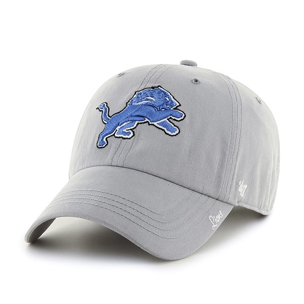 Detroit Lions Miata Clean Up Gray 47 Brand Womens Hat