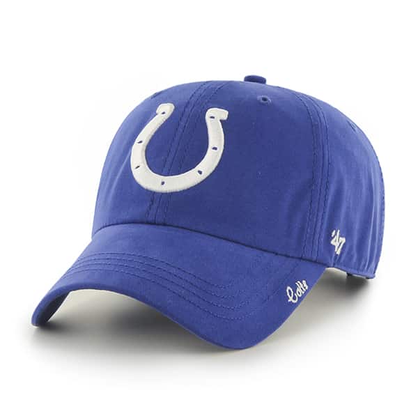 Indianapolis Colts Miata Clean Up Royal 47 Brand Womens Hat