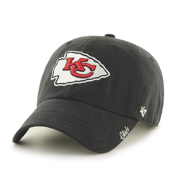Kansas City Chiefs Miata Clean Up Black 47 Brand Womens Hat Detroit