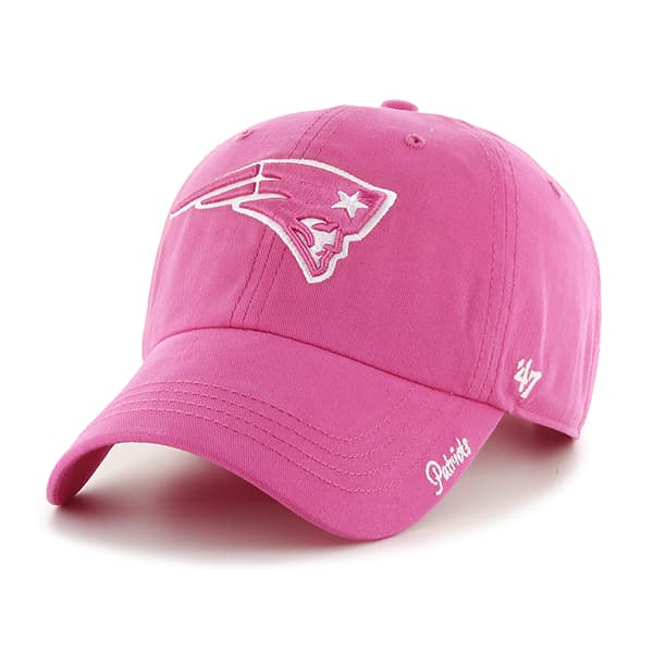 New England Patriots Miata Clean Up Magenta 47 Brand Womens Hat