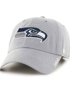 Seattle Seahawks Miata Clean Up Gray 47 Brand Womens Hat